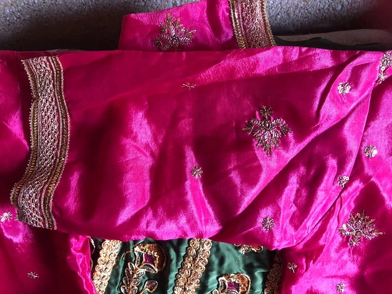 Lengha with shirt and duppatta 6