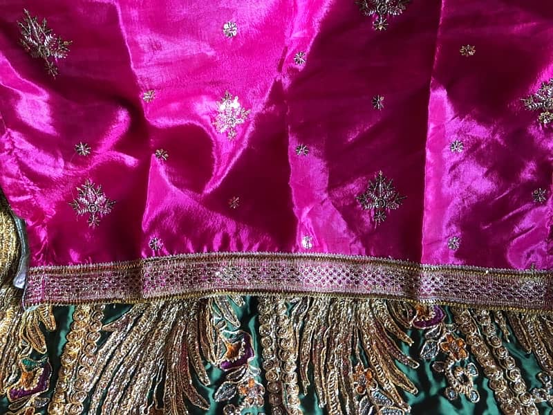 Lengha with shirt and duppatta 7