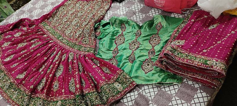 Bridal lehnga for sale. . . . condition 10/10 8