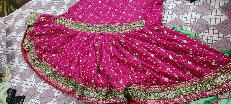 Bridal lehnga for sale. . . . condition 10/10 12