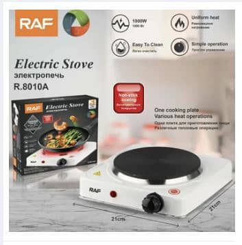 Electric Stove & Hot Plate & CookerCompact and Efficient Cooking-1000W 1