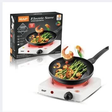 Electric Stove & Hot Plate & CookerCompact and Efficient Cooking-1000W 2