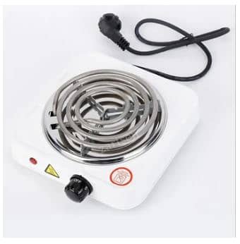 Electric Stove & Hot Plate & CookerCompact and Efficient Cooking-1000W 6