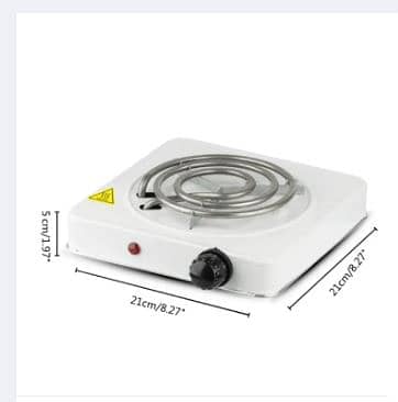 Electric Stove & Hot Plate & CookerCompact and Efficient Cooking-1000W 8