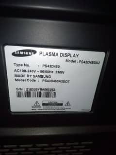 Samsung led 2011 model