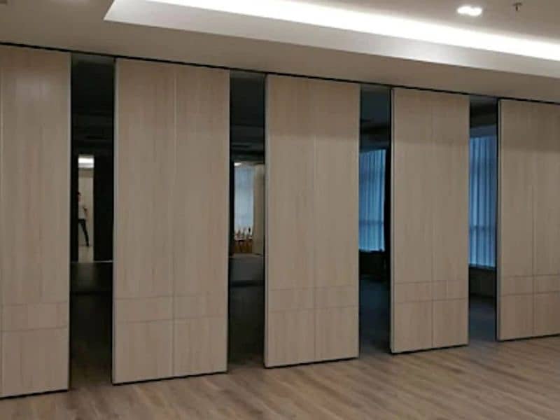 Room interior,wallpaper,wooden Work,glass partition, gypsum board,ceme 18