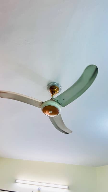 4 Ceiling Khurshid Fans like new 2