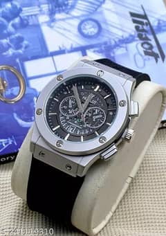 Hublot Design White Dial Fashion Watch for Men FWA-120. Home delivery