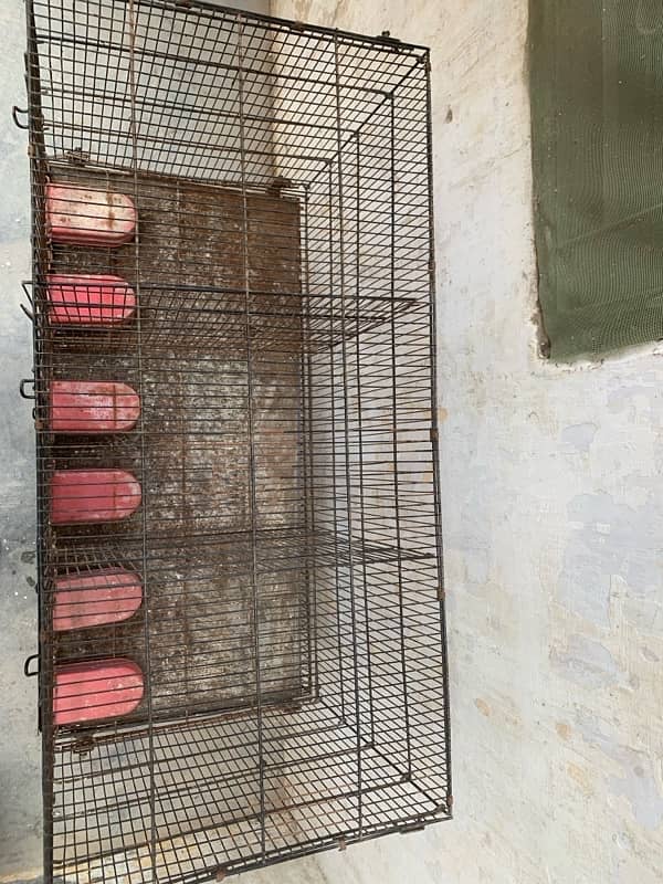 2 portion  folding cage for sale 3