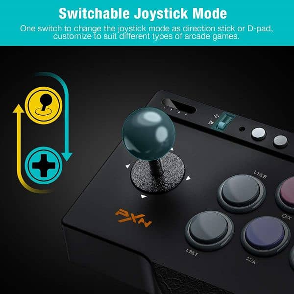 PXN 0082 Arcade Stick for Xbox Series X/ PS3 / PS4 / Switch/Window PC 4