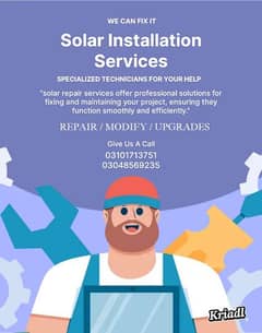 Solar panel Installation and Electric wiring single phase 0