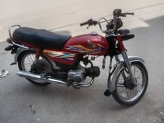 Honda motorcycle