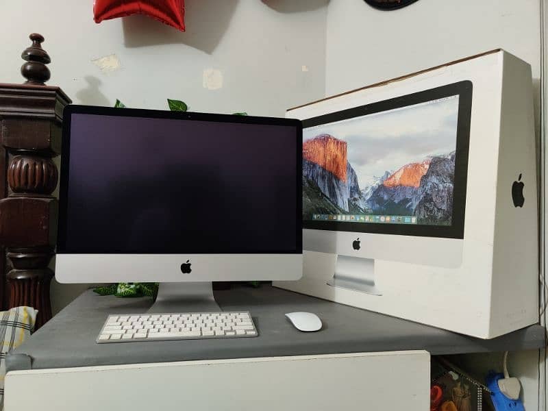 iMac late 2015 complete box excellent condition 0