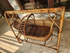 Bamboo Baby Swing Cart in good condition