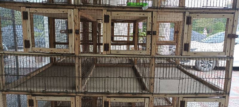 12 Portion Wooden Cage 3