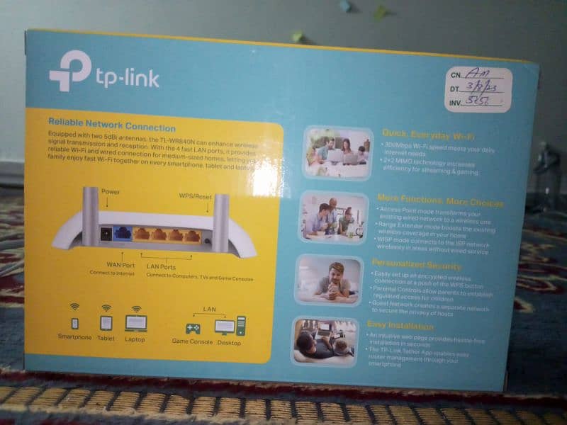 wireless router, tp-link , WiFi device , 300mbps 1