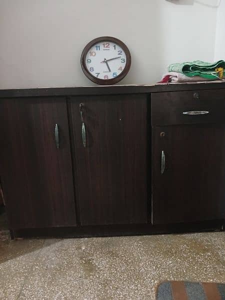 side board 6x6 size brown 8000 rs 3