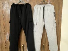 cargo baggy pants combo black and grey