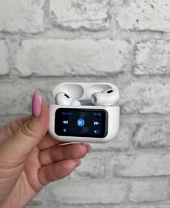 A9pro AirPods with LCD touch Display(ANC/ENC )