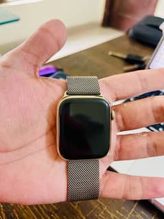 Apple Watch Series 7 Stainless Steel Golden