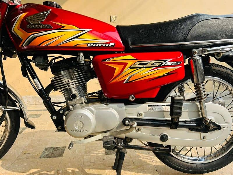 HONDA CG 125 2021 READ COLOUR 4