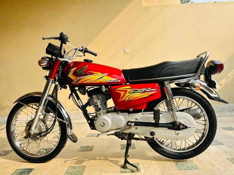 HONDA CG 125 2021 READ COLOUR 6