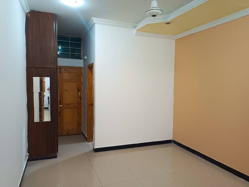 Two bedroom attached washroom neat and clean upper portion for rent Demand 75 000 at Prime location 8