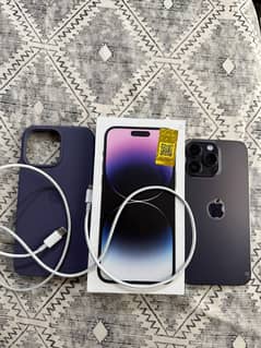 iphone 14Pro Max 256 Gb Deep purple Non PTA for sale