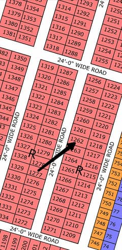 NORTH TOWN RESIDENCY PHASE 1 GOLD BLOCK 120syd Westopen plot