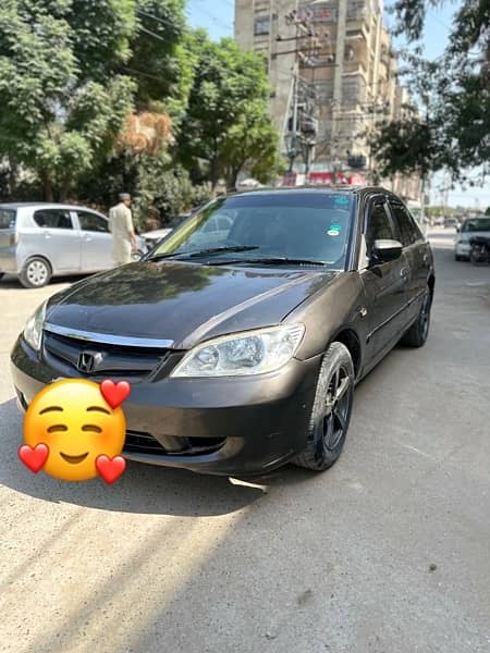 Honda Civic EXi 2005 automatic excellent fuel avverag 2