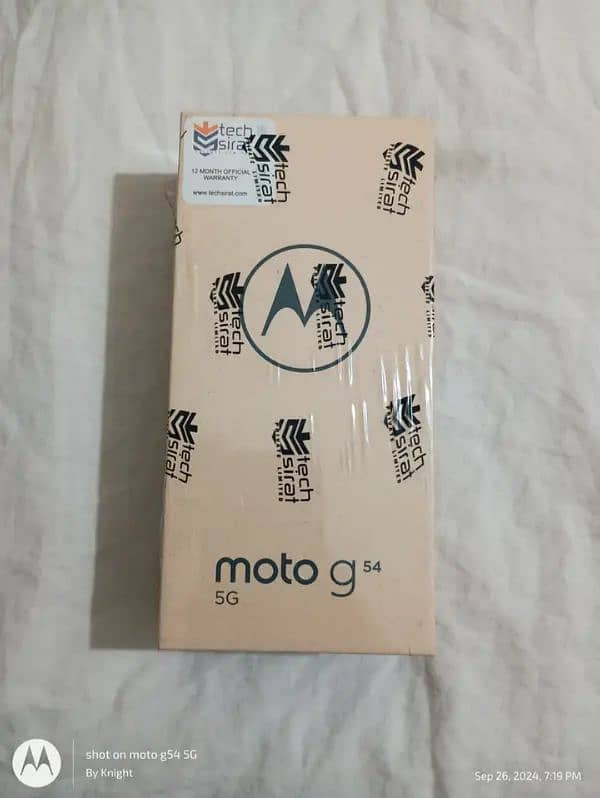 Moto G54 5G 8/128 non PTA 2 months esim time with box charger availabl 4