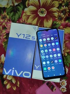 Vivo Y12s 3/32 with only Box condition 10/8 Exchange Possible