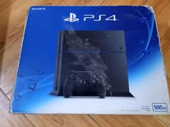 playstation 4 fat version sealed piece 500gb harddrive