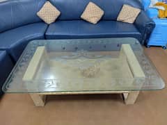 L shape sofa 7 seater & Table