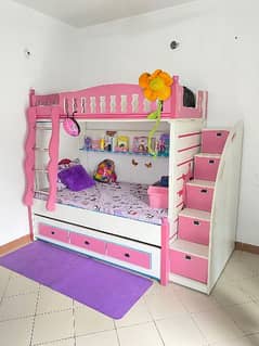 bunk bed for 3 kids