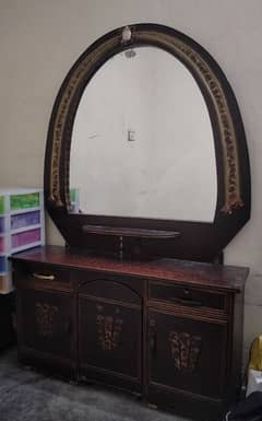 wooden dressing table