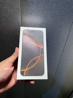 iPhone 16 Pro Max 512 GB Box Packed Desert