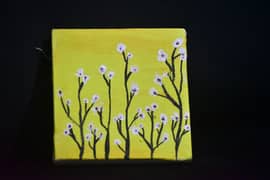 mini canvas painting