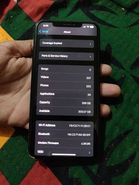 IPhone 11 pro max Official PTA approved 256gb 5