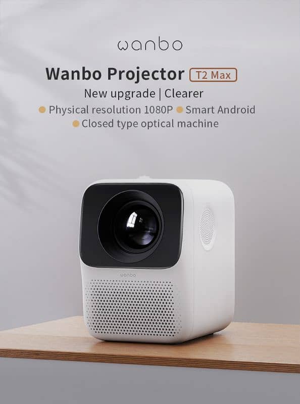 Wanbo T2 max 1080p Android projector 0