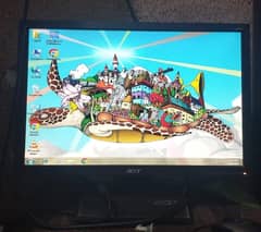 ACER 193w MONITOR WITH CABLE