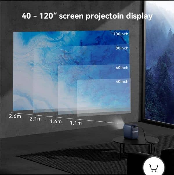 Wanbo T2 max 1080p Android projector 8