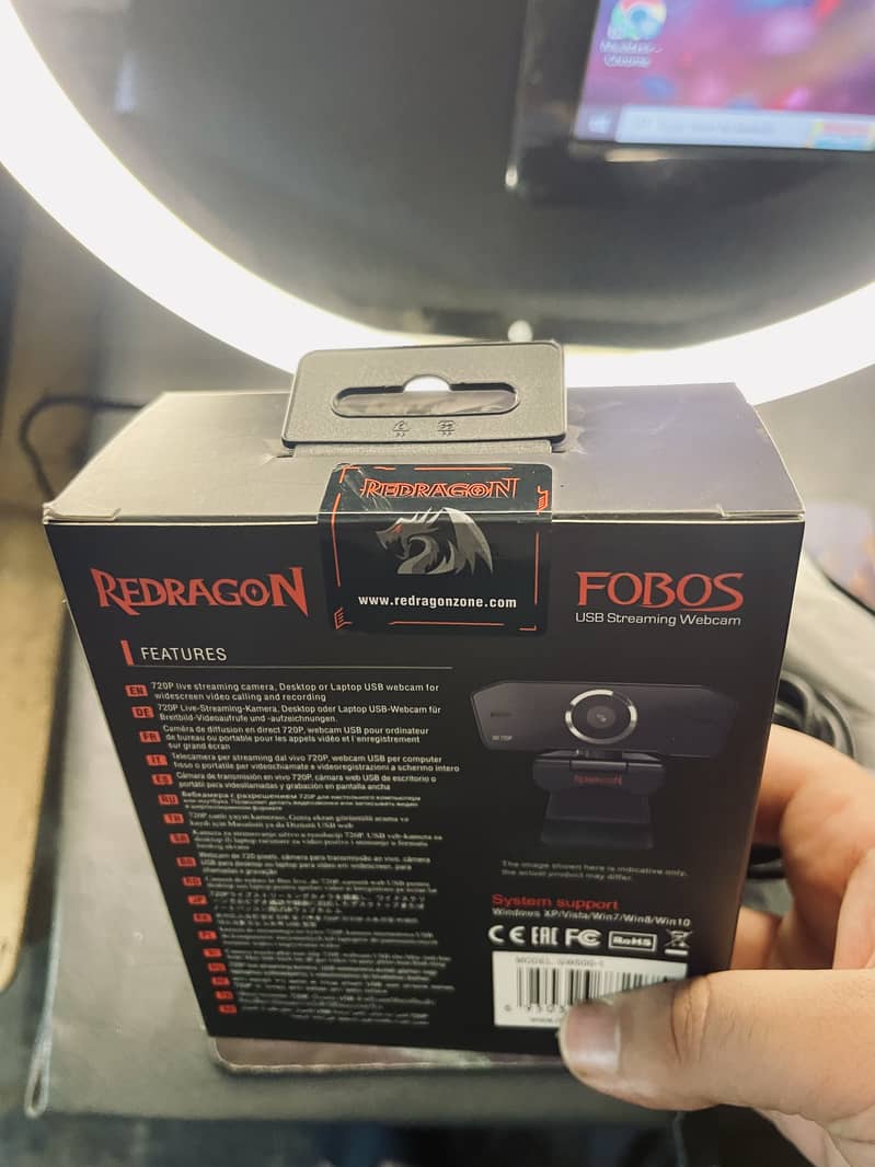 Redragon GW600 FOBOS 720P Webcam 1