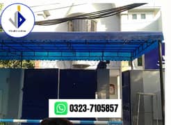 Fiber glass canopy or gazebo/fiber shades/Fiber works/car sheds