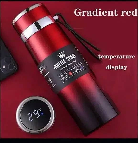 DIGITAL WATER BOTTLE / TEMPERATURE BOTTLE FOR SALE 3