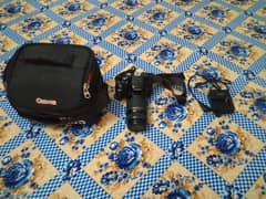 Dslr Canon 600d with EF 70-300mm lens with accessories( Urgent sale )