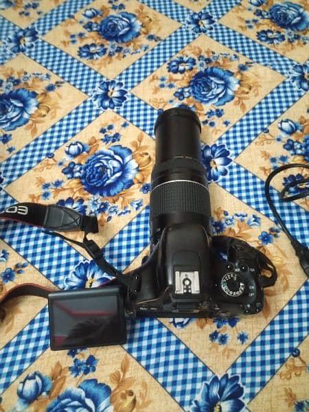 Dslr Canon 600d with EF 70-300mm lens with accessories sale & exchange 3