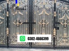 stainless steel & steel work safety grills, windows main gates