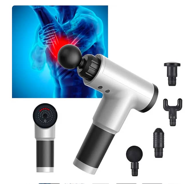 Fascial Massage Gun Deep Tissue Percussion Muscle Massager for Pain R 5