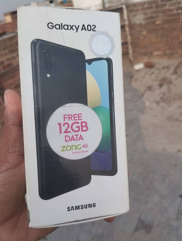 Galaxy A02 New Condition With Box 3/32 6